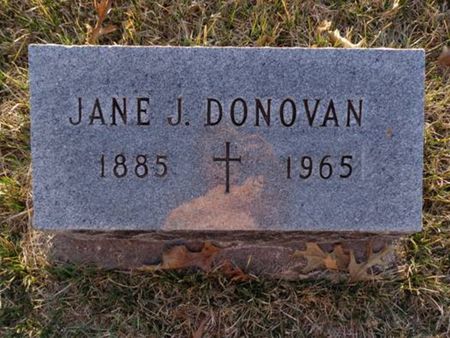 DONOVAN, JANE J. - Jackson County, Iowa | JANE J. DONOVAN 