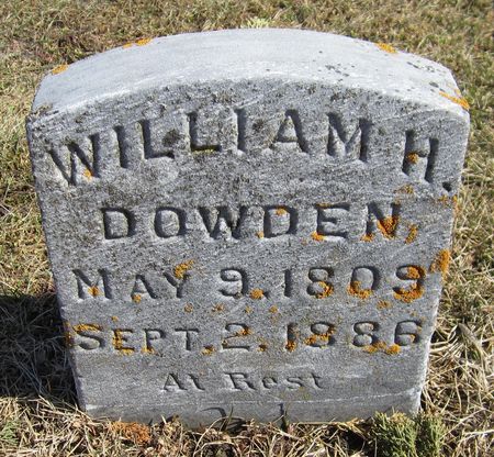 DOWDEN, WILLIAM H. - Jackson County, Iowa | WILLIAM H. DOWDEN 