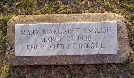 ENGLISH, MARY MARGARET - Jackson County, Iowa | MARY MARGARET ENGLISH 