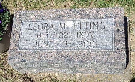ETTING, LEORA M. - Jackson County, Iowa | LEORA M. ETTING 