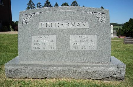 FELDERMAN, ADELHEID M. - Jackson County, Iowa | ADELHEID M. FELDERMAN 