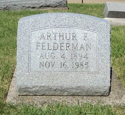 FELDERMAN, ARTHUR F. - Jackson County, Iowa | ARTHUR F. FELDERMAN 