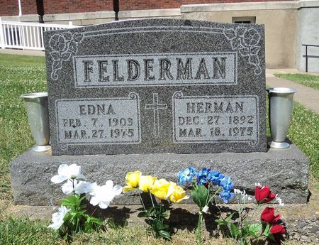 FELDERMAN, EDNA - Jackson County, Iowa | EDNA FELDERMAN 
