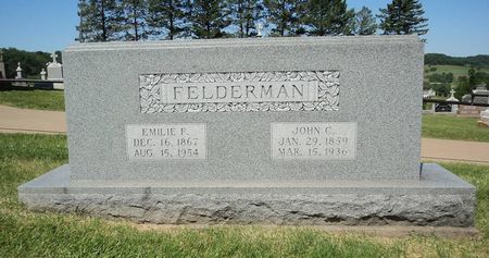 FELDERMAN, EMILIE F. - Jackson County, Iowa | EMILIE F. FELDERMAN 