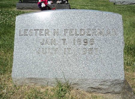 FELDERMAN, LESTER N. - Jackson County, Iowa | LESTER N. FELDERMAN 