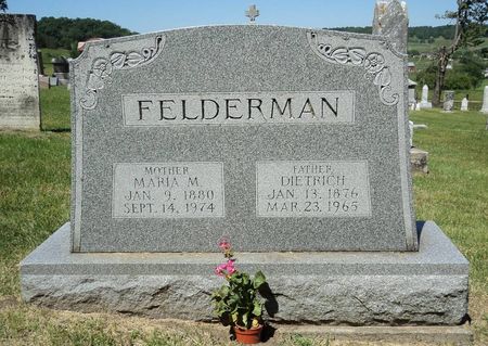 FELDERMAN, DIETRICH - Jackson County, Iowa | DIETRICH FELDERMAN 