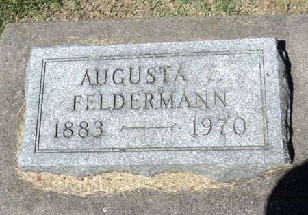 FELDERMANN, AUGUSTA T. - Jackson County, Iowa | AUGUSTA T. FELDERMANN 