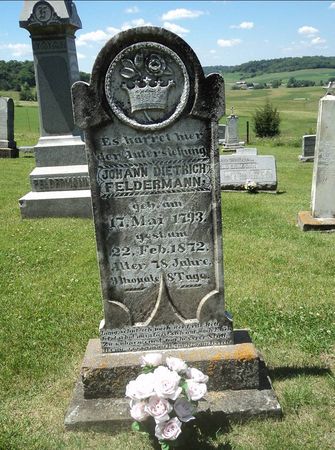 FELDERMANN, JOHANN DIETRICH - Jackson County, Iowa | JOHANN DIETRICH FELDERMANN 