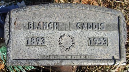 GADDIS, BLANCH - Jackson County, Iowa | BLANCH GADDIS 