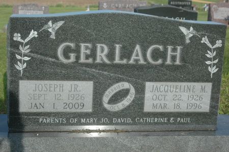 GERLACH, JACQUELINE M. - Jackson County, Iowa | JACQUELINE M. GERLACH 