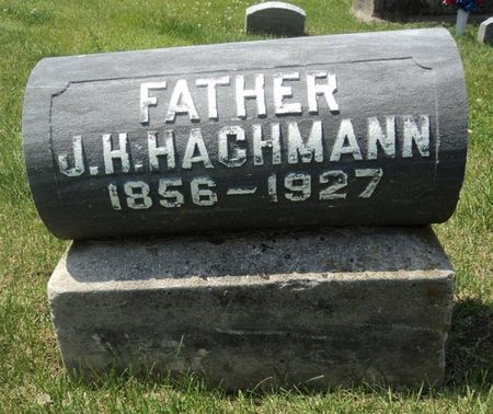 HACHMANN, J. H. - Jackson County, Iowa | J. H. HACHMANN 