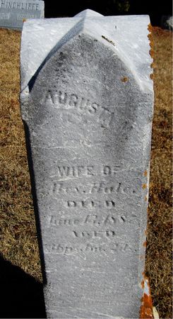 HALE, AUGUSTA - Jackson County, Iowa | AUGUSTA HALE 