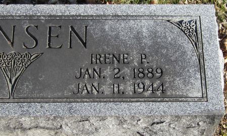 HANSEN, IRENE P. - Jackson County, Iowa | IRENE P. HANSEN 