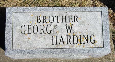 HARDING, GEORGE W. - Jackson County, Iowa | GEORGE W. HARDING 