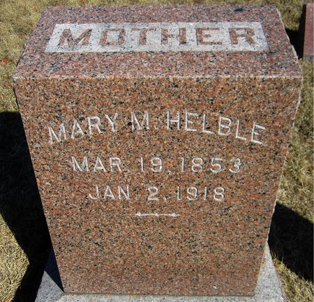 HELBLE, MARY M. - Jackson County, Iowa | MARY M. HELBLE 