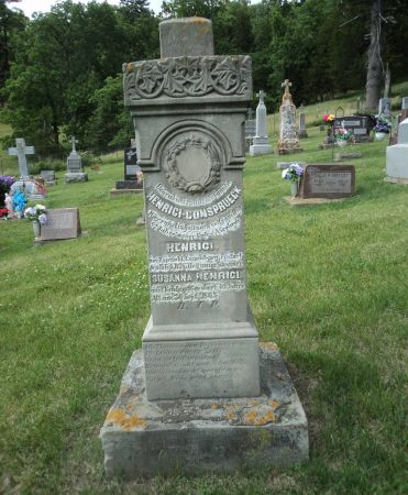 HENRICI, SUSANNA - Jackson County, Iowa | SUSANNA HENRICI 