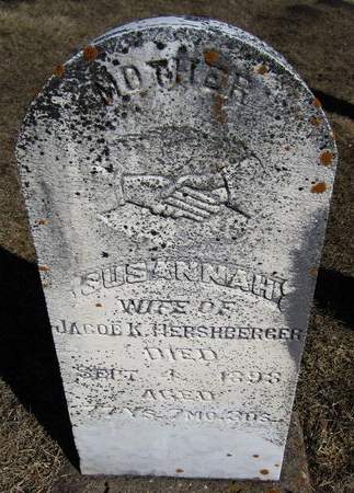 HERSHBERGER, SUSANNAH - Jackson County, Iowa | SUSANNAH HERSHBERGER 