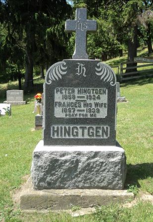 HINGTEN, FRANCES - Jackson County, Iowa | FRANCES HINGTEN 