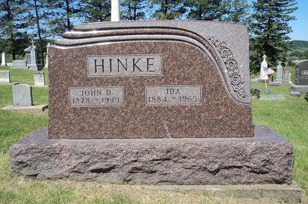 HINKE, IDA - Jackson County, Iowa | IDA HINKE 