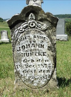 HUNEKE, JOHANN - Jackson County, Iowa | JOHANN HUNEKE 