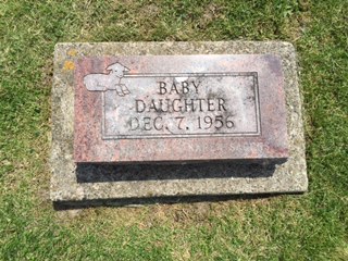 HUTE, BABY DAUGHTER - Jackson County, Iowa | BABY DAUGHTER HUTE 