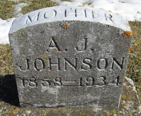 JOHNSON, A. J. - Jackson County, Iowa | A. J. JOHNSON 