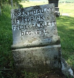 KLETT, INFANT DAUGHTER - Jackson County, Iowa | INFANT DAUGHTER KLETT 