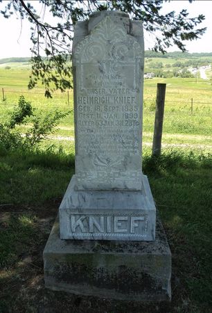 KNEIF, HEINRICH - Jackson County, Iowa | HEINRICH KNEIF 