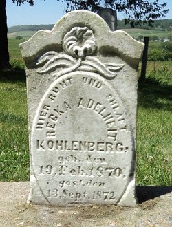 KOHLENBERG, RECKA ADELHEIT - Jackson County, Iowa | RECKA ADELHEIT KOHLENBERG 