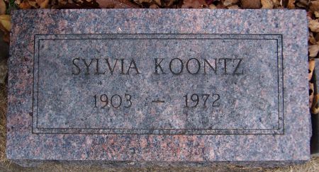 KOONTZ, SYLVIA - Jackson County, Iowa | SYLVIA KOONTZ 