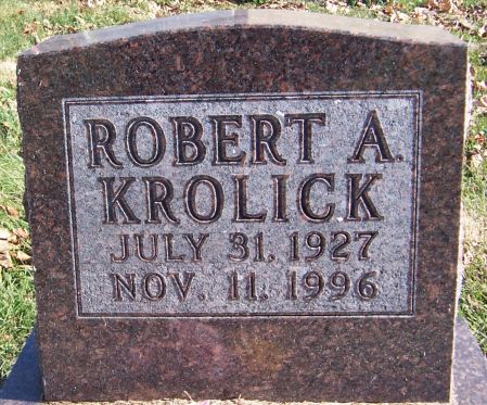 KROLICK, ROBERT A. - Jackson County, Iowa | ROBERT A. KROLICK 