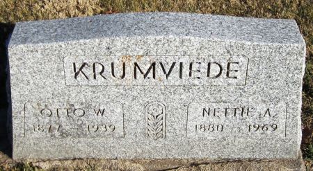 KRUMVIEDE, OTTO W. - Jackson County, Iowa | OTTO W. KRUMVIEDE 