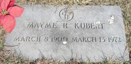 KUBERT, MAYME R. - Jackson County, Iowa | MAYME R. KUBERT 