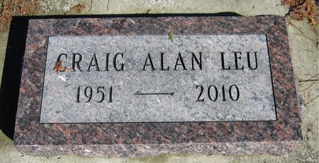 LEU, CRAIG ALAN - Jackson County, Iowa | CRAIG ALAN LEU 