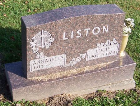LISTON, LOUIE - Jackson County, Iowa | LOUIE LISTON 