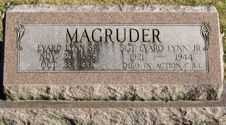 MAGRUDER, EVARD LYNN, SR. - Jackson County, Iowa | EVARD LYNN, SR. MAGRUDER 