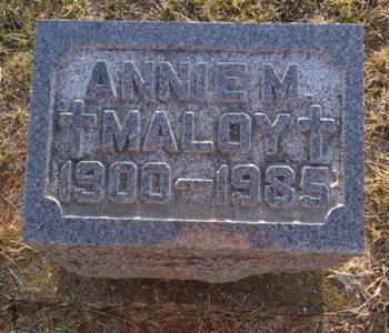 MALOY, ANNIE M. - Jackson County, Iowa | ANNIE M. MALOY 