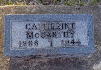 MCCARTHY, CATHERINE - Jackson County, Iowa | CATHERINE MCCARTHY 
