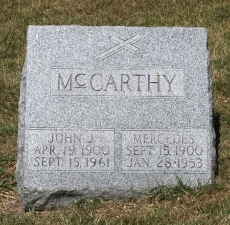 PITTS MCCARTHY, MERCEDES - Jackson County, Iowa | MERCEDES PITTS MCCARTHY 