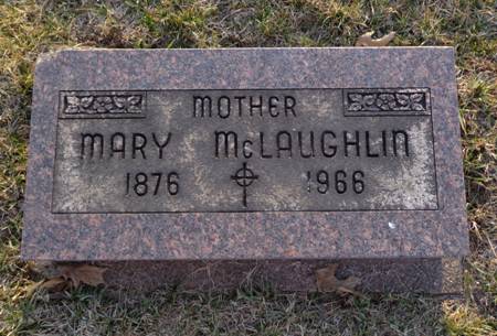 MCLAUGHLIN, MARY - Jackson County, Iowa | MARY MCLAUGHLIN 