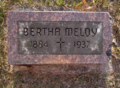 MELOY, BERTHA - Jackson County, Iowa | BERTHA MELOY 