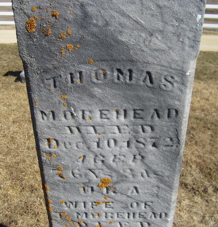 MOREHEAD, THOMAS - Jackson County, Iowa | THOMAS MOREHEAD 