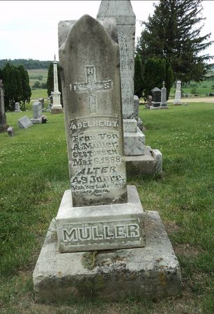 MULLER, ADELHEIDT - Jackson County, Iowa | ADELHEIDT MULLER 