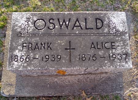 OSWALD, ALICE - Jackson County, Iowa | ALICE OSWALD 