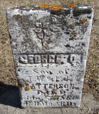 PATTERSON, GEORGE O. - Jackson County, Iowa | GEORGE O. PATTERSON 