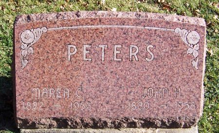 PETERS, JOHN A. - Jackson County, Iowa | JOHN A. PETERS 