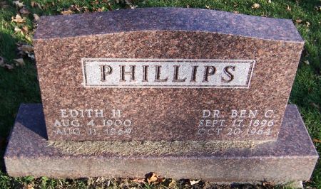 PHILLIPS, EDITH H. - Jackson County, Iowa | EDITH H. PHILLIPS 