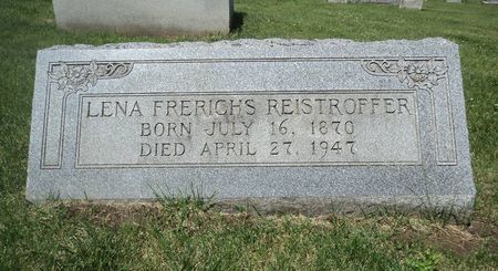REISTROFFER, LENA - Jackson County, Iowa | LENA REISTROFFER 