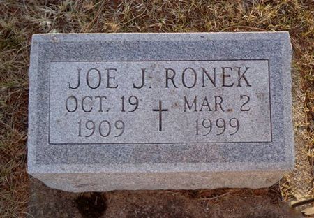 RONEK, JOE J. - Jackson County, Iowa | JOE J. RONEK 