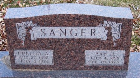 SANGER, CHRISTA A. - Jackson County, Iowa | CHRISTA A. SANGER 